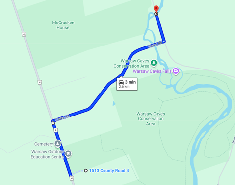 Tanker Training Route - October 16, 2025