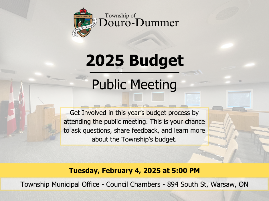 2025 Budget Public Meeting
