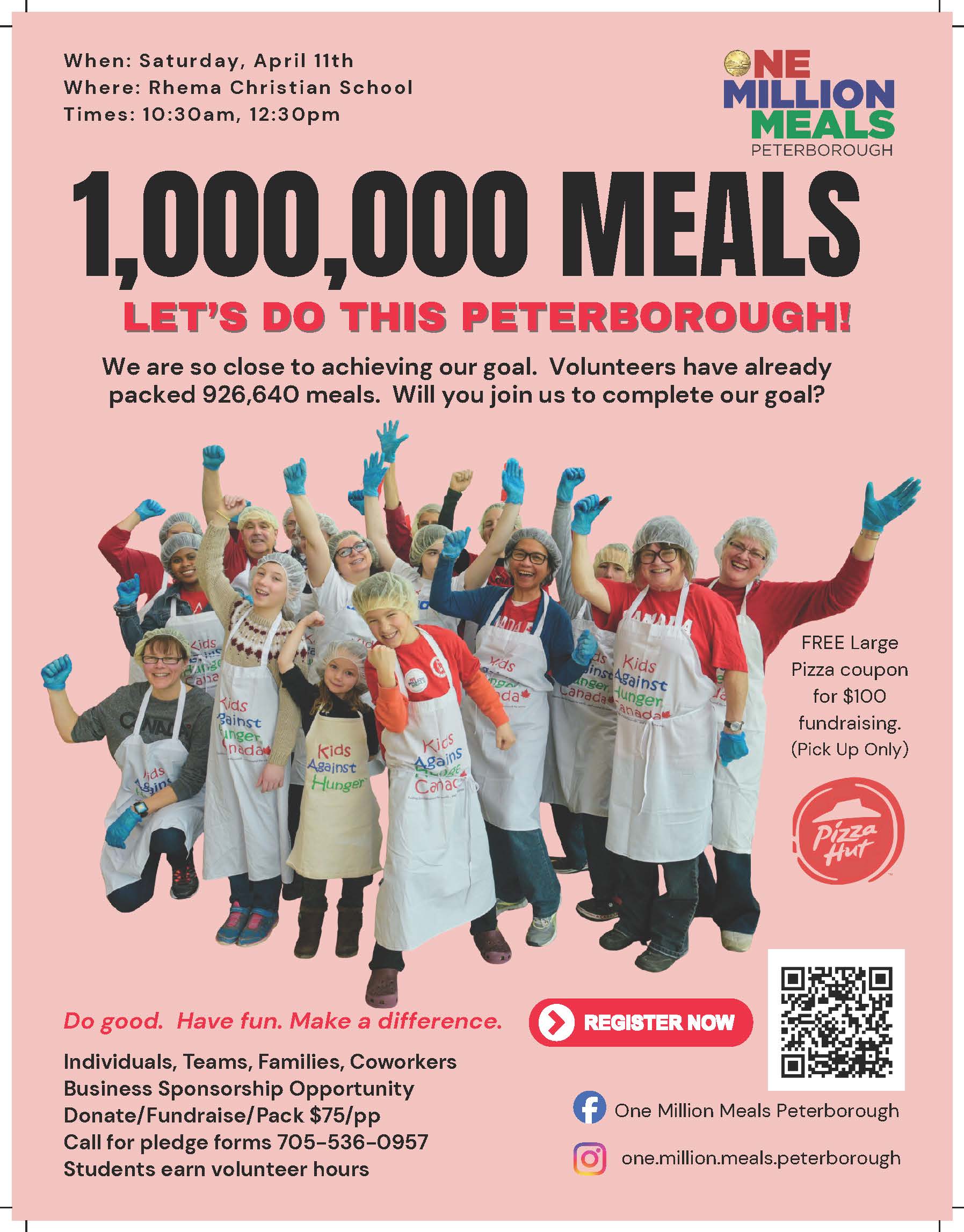 one million meals campaign